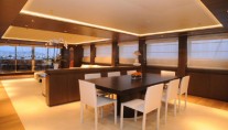 Admiral motor yacht AQUA -  Dining